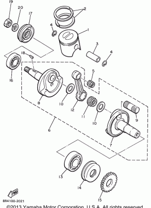 CRANKSHAFT PISTON