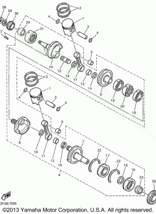 CRANKSHAFT PISTON