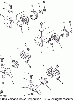 ENGINE BRACKET