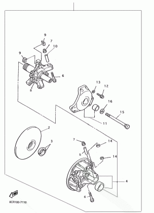 ALTERNATE CLUTCH REPAIR KIT