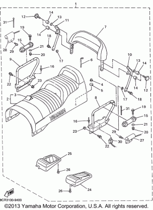 ALTERNATE SEMI DOUBLE SEAT