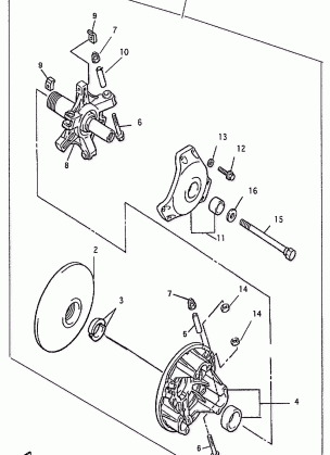 ALTERNATE CLUTCH REPAIR KIT