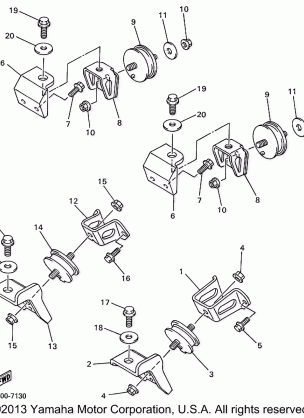 ENGINE BRACKET