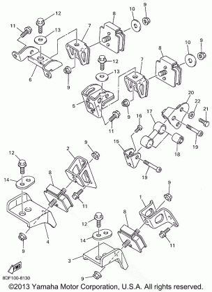 ENGINE BRACKET