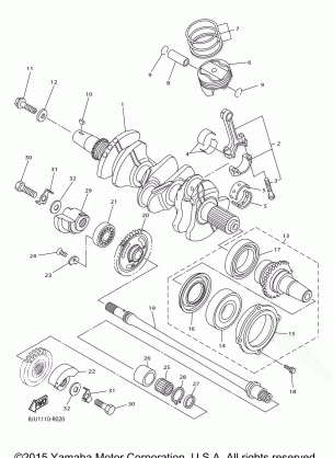 CRANKSHAFT PISTON