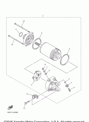 STARTING MOTOR