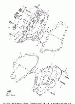 CRANKCASE COVER 1