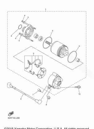 STARTING MOTOR