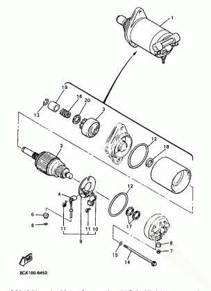 STARTING MOTOR