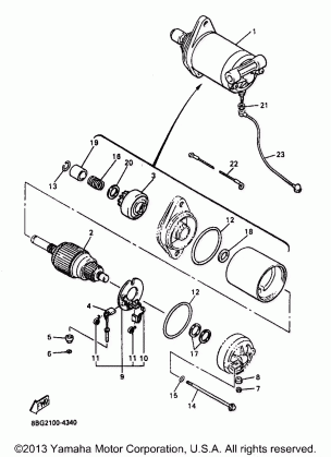 STARTING MOTOR