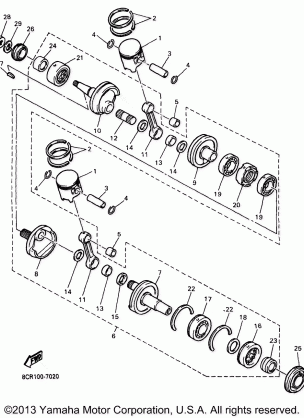 CRANKSHAFT PISTON