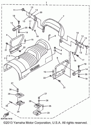 ALTERNATE SEMI DOUBLE SEAT