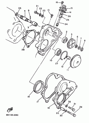 PUMP DRIVE GEAR