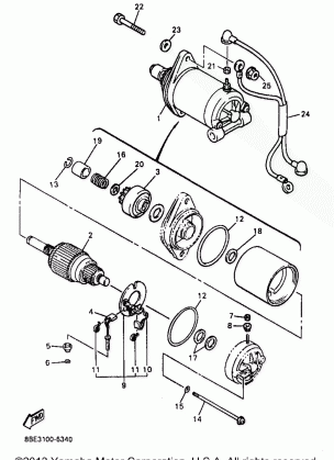 STARTING MOTOR