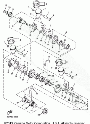 CRANKSHAFT PISTON