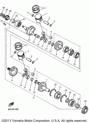 CRANKSHAFT PISTON