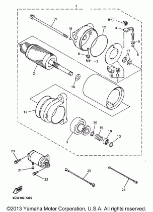 STARTING MOTOR