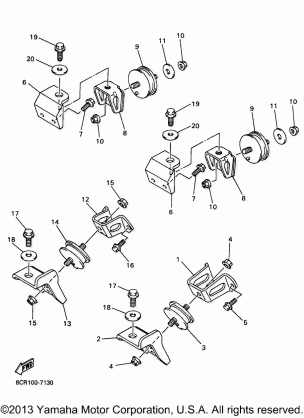 ENGINE BRACKET