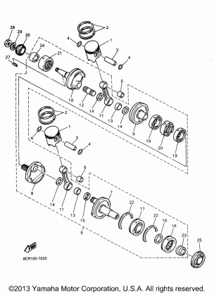 CRANKSHAFT PISTON