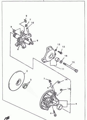 ALTERNATE CLUTCH ASSY