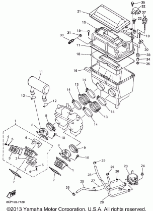 INTAKE FOR MM600