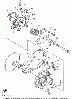 PRIMARY SHEAVE FOR MM600