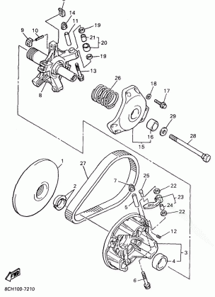 PRIMARY SHEAVE FOR MM700