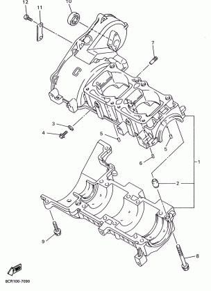 CRANKCASE FOR MM600