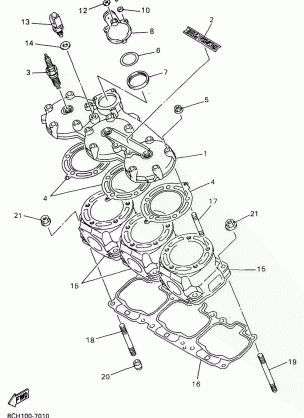 CYLINDER HEAD FOR MM700