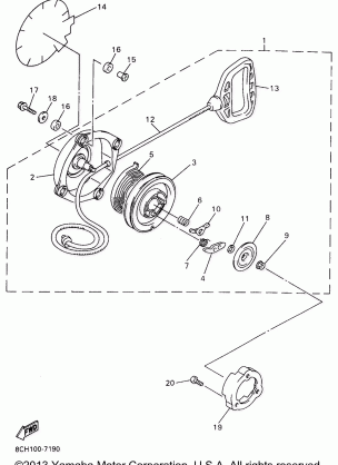 STARTER FOR MM700