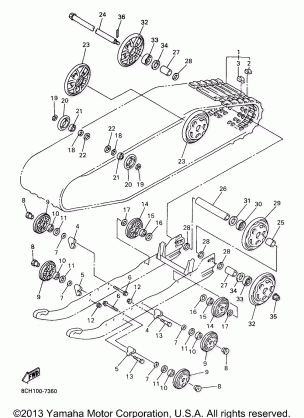 TRACK SUSPENSION 1