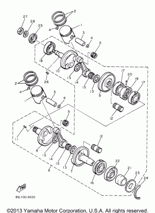 CRANKSHAFT PISTON