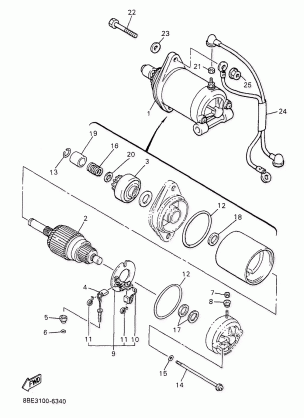 STARTING MOTOR