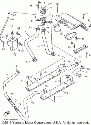 RADIATOR - HOSE