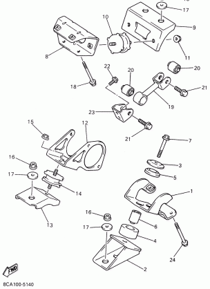 ENGINE BRACKET