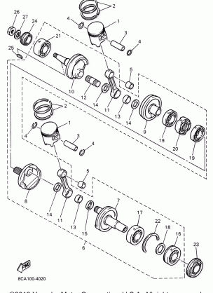 CRANKSHAFT PISTON