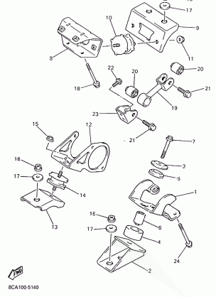 ENGINE BRACKET