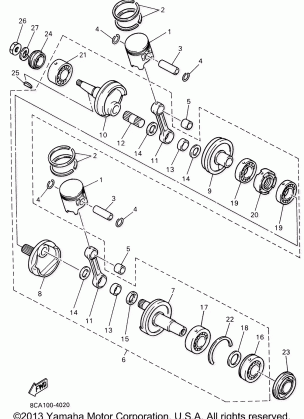 CRANKSHAFT PISTON