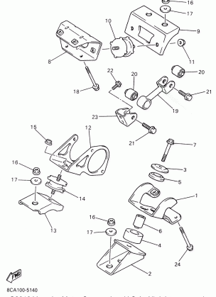 ENGINE BRACKET