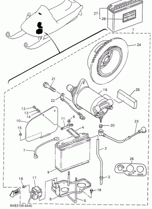 ALTERNATE STARTING MOTOR SET