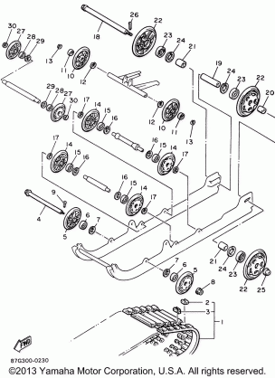 TRACK SUSPENSION 1