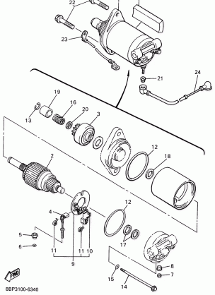 STARTING MOTOR