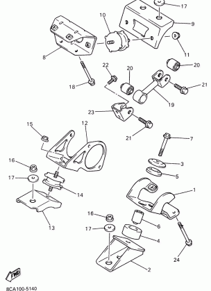 ENGINE BRACKET