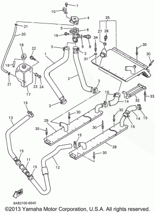 RADIATOR - HOSE