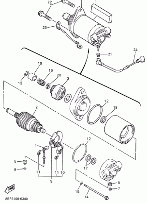 STARTING MOTOR