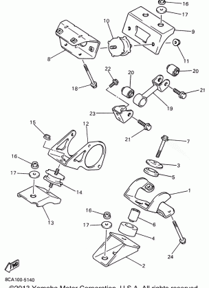 ENGINE BRACKET