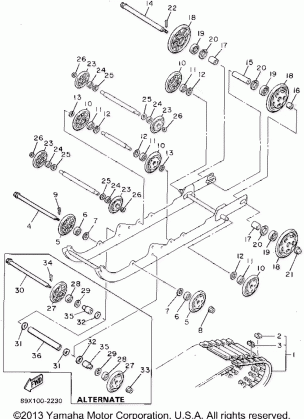 TRACK SUSPENSION 1