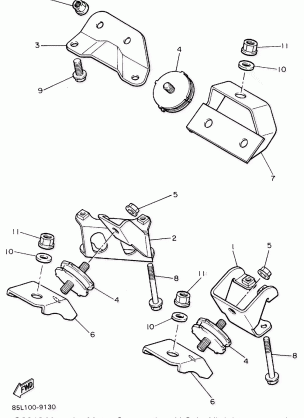 ENGINE BRACKET