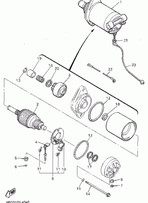 STARTING MOTOR