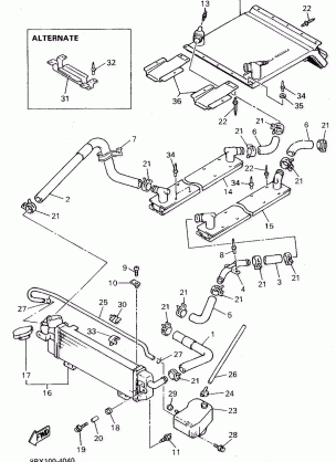 RADIATOR - HOSE